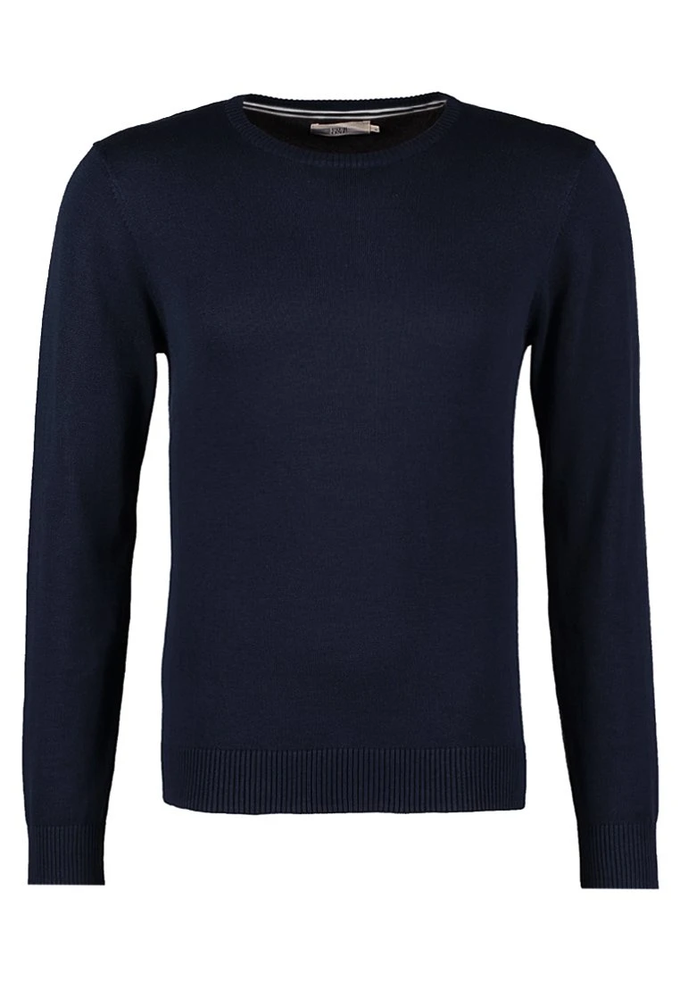 Pier One Basic Crewneck - Jersey De Punto - Dark Blue 7 Pier One Basic Crewneck - Jersey De Punto - Dark Blue - Imagen 5
