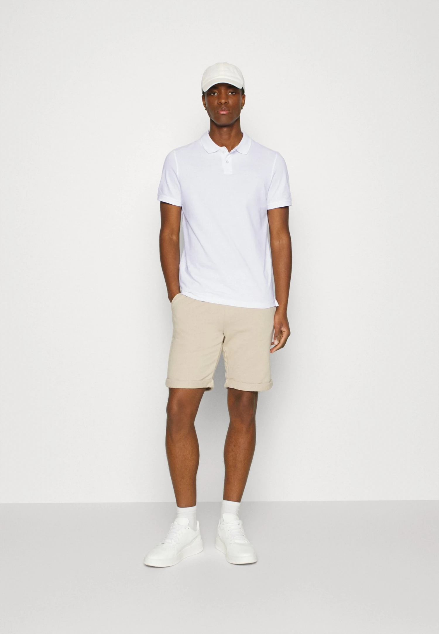 Pier One 3 Pack - Polo - Bordeaux/White/Dark Blue 3 Pier One 3 Pack - Polo - Bordeaux/White/Dark Blue