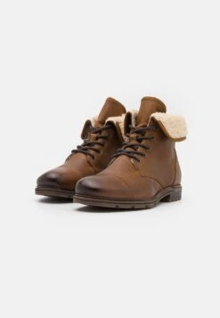 Pier One Leather - Botines Con Cordones - Camel 9 Pier One Leather - Botines Con Cordones - Camel -Pier One 5b1d5cd43e554e5d9937bb41c685363c