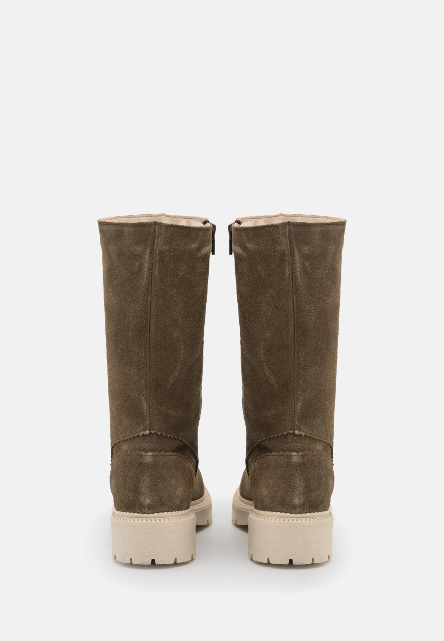 Pier One Leather Winter Boot - Botas - Khaki 6 Pier One Leather Winter Boot - Botas - Khaki - Imagen 4