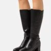 Pier One Leather - Botas - Black 1 Pier One Leather - Botas - Black -Pier One 60f0305eac3b44d1b4442429f05d1145