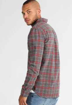 Pier One Camisa - Grey/Coral 10 Pier One Camisa - Grey/Coral -Pier One 62192d2e542d4a69a08273483006118b