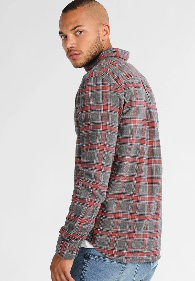 Pier One Camisa - Grey/Coral 5 Pier One Camisa - Grey/Coral - Imagen 3