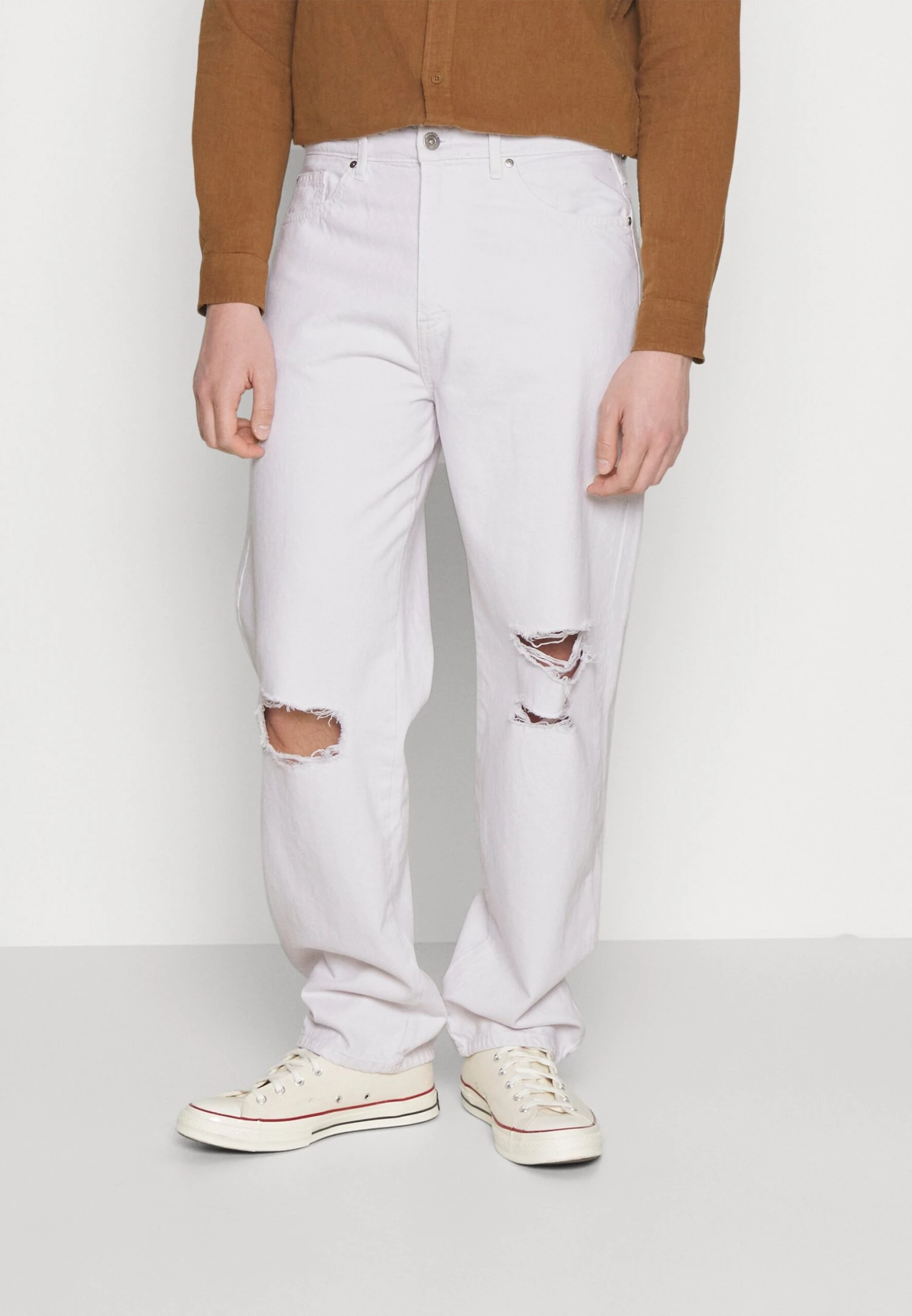 Pier One Vaqueros Boyfriend - White Denim 3 Pier One Vaqueros Boyfriend - White Denim