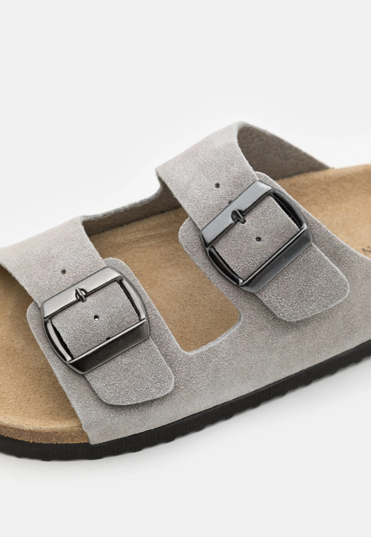 Pier One Leather Unisex - Pantuflas - Grey 8 Pier One Leather Unisex - Pantuflas - Grey - Imagen 6
