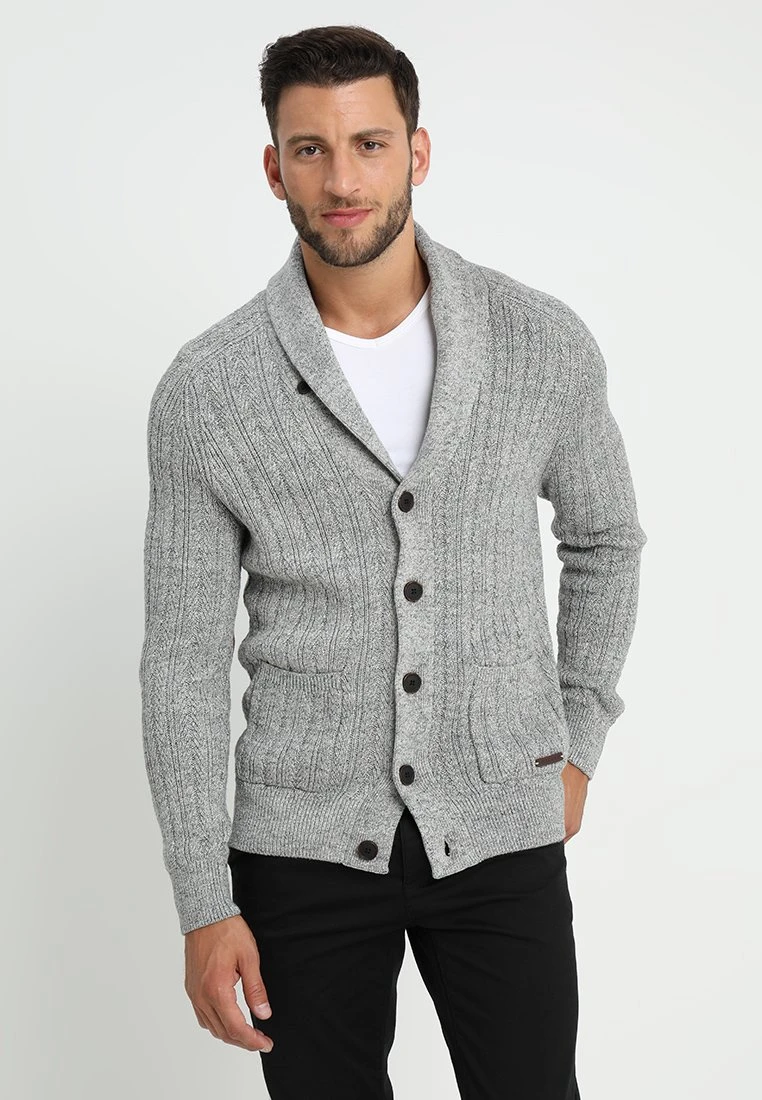 Pier One Chaqueta De Punto - Mottled Dark Grey 3 Pier One Chaqueta De Punto - Mottled Dark Grey