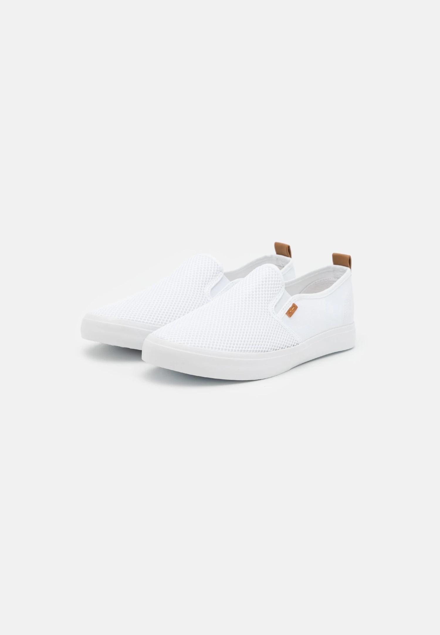 Pier One Unisex - Mocasines - White 4 Pier One Unisex - Mocasines - White - Imagen 2