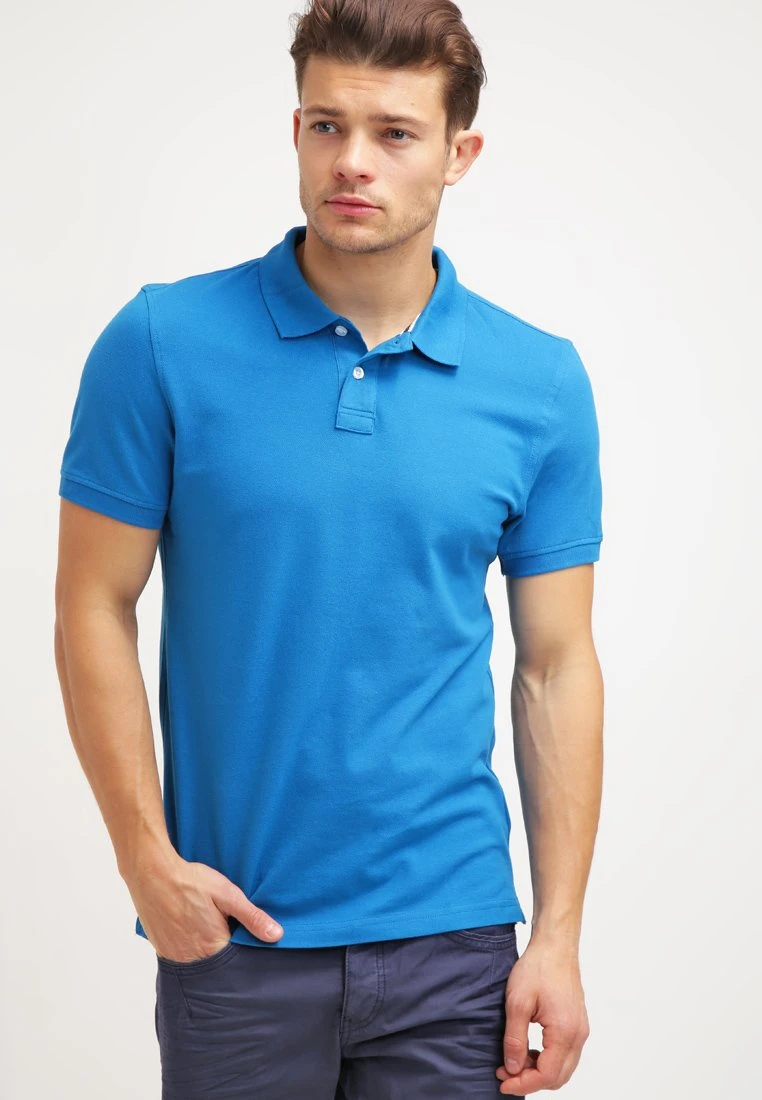 Pier One Basic - Polo - Blue 3 Pier One Basic - Polo - Blue
