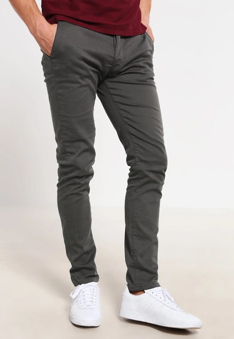Pier One Pantalones Chinos - Dark Grey 3 Pier One Pantalones Chinos - Dark Grey
