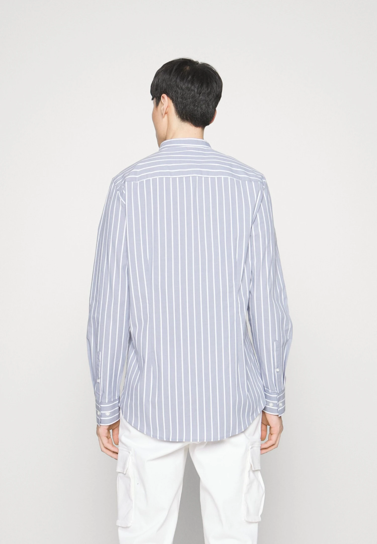 Pier One Muscle Fit Stand- Camisa - Blue 5 Pier One Muscle Fit Stand- Camisa - Blue - Imagen 3