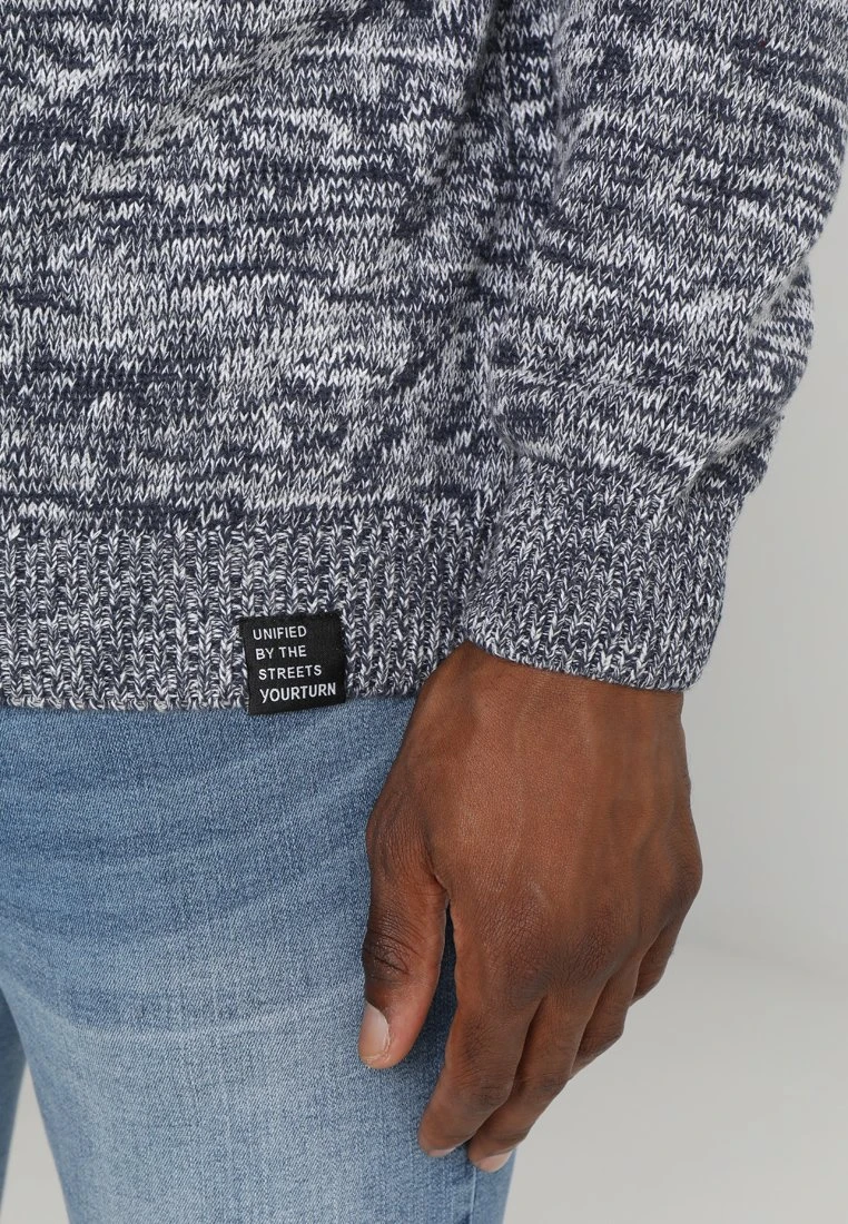 Pier One Jersey Con Capucha - Dark Blue 6 Pier One Jersey Con Capucha - Dark Blue - Imagen 4