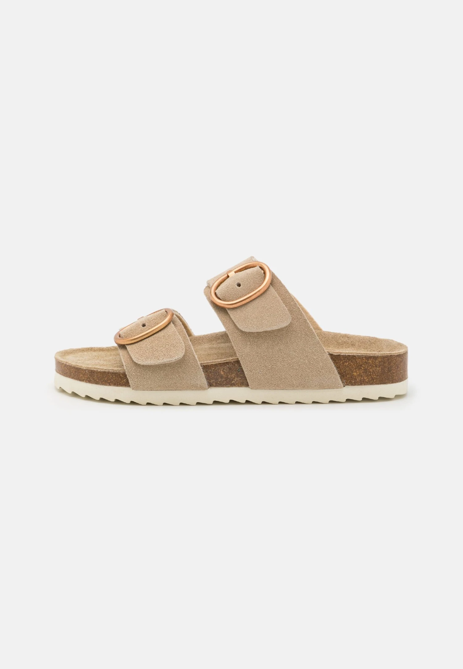 Pier One Leather - Sandalias Planas - Beige 4 Pier One Leather - Sandalias Planas - Beige - Imagen 2
