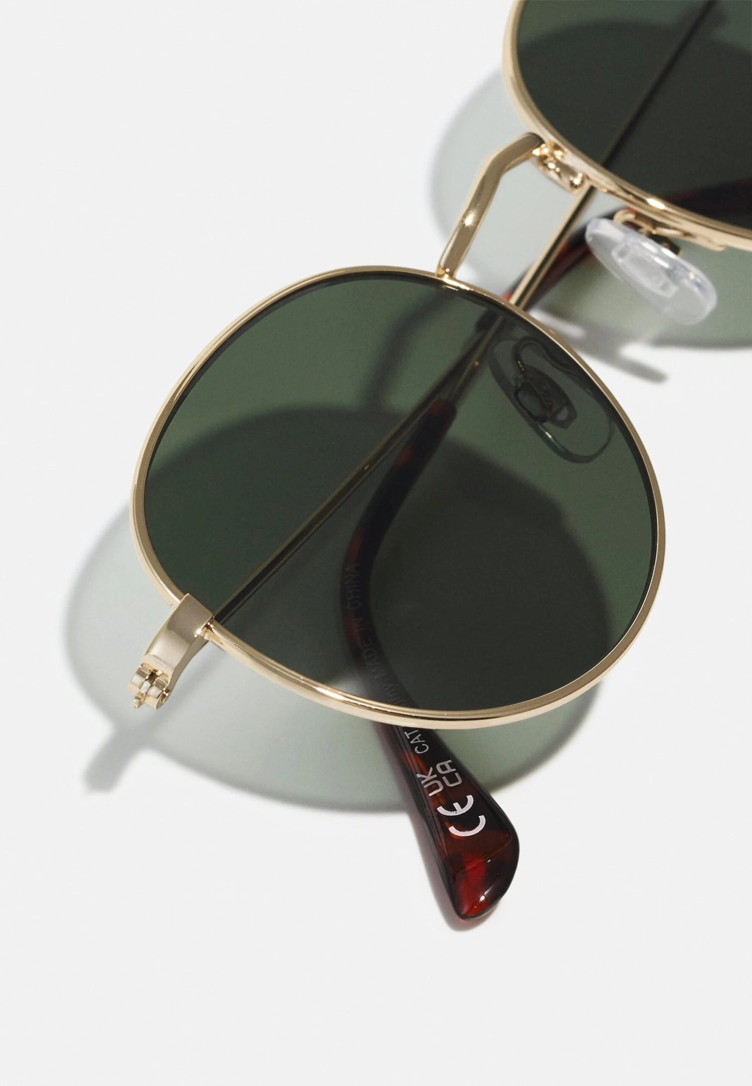 Pier One Unisex - Gafas De Sol - Gold-Coloured/Green 6 Pier One Unisex - Gafas De Sol - Gold-Coloured/Green - Imagen 4