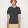 Pier One Garment Tee - Camiseta Básica - Dark Blue