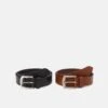 Pier One Leather 2 Pack - Cinturón - Cognac/Black 2 Pier One Leather 2 Pack - Cinturón - Cognac/Black -Pier One 7792092386d1430fbebc6bfbacb57a33