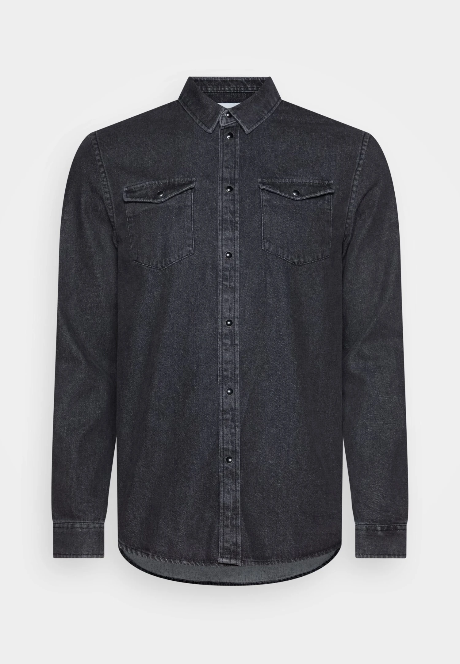 Pier One Denim - Camisa - Black 3 Pier One Denim - Camisa - Black