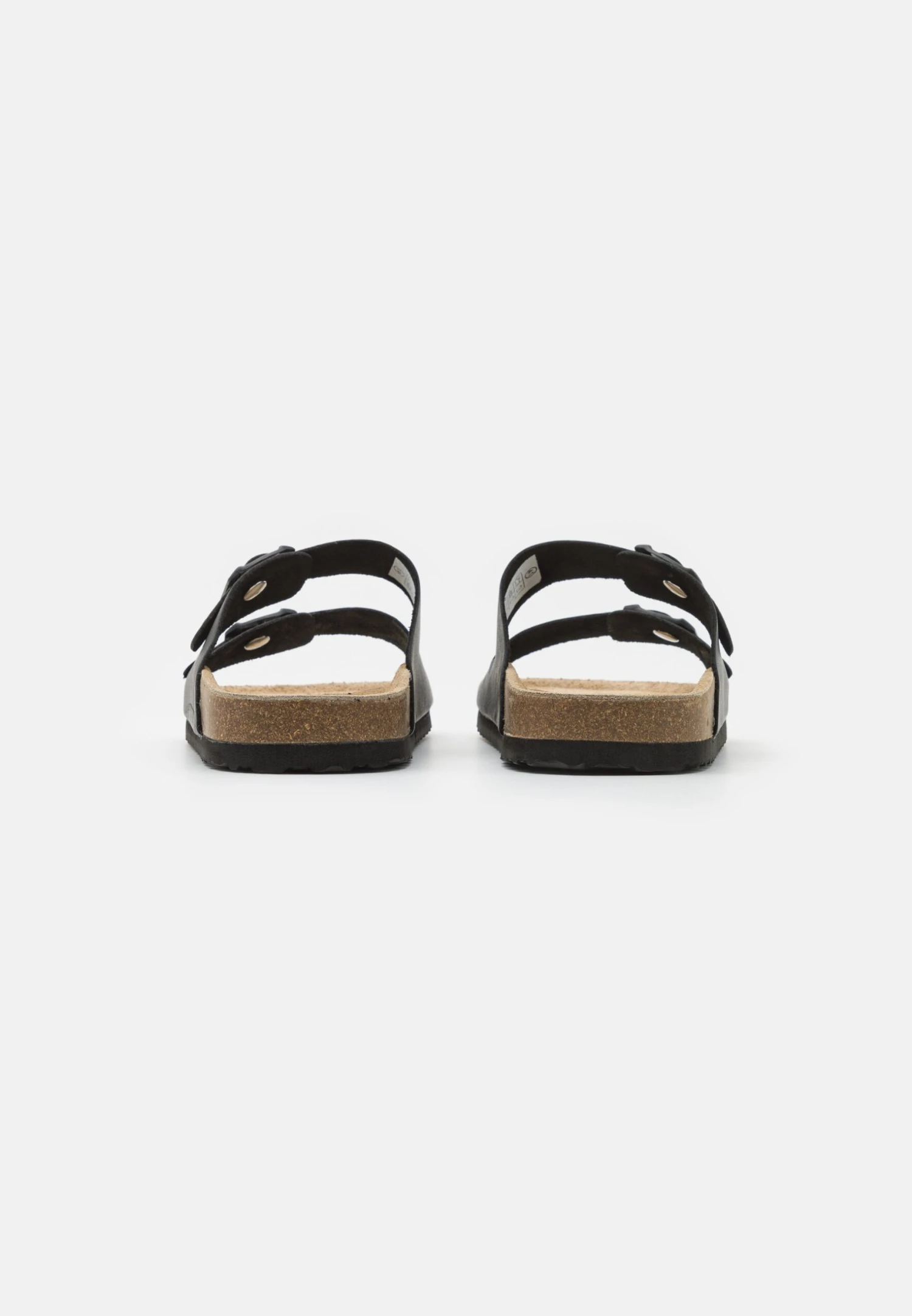 Pier One Leather Unisex - Sandalias Planas - Black 5 Pier One Leather Unisex - Sandalias Planas - Black - Imagen 3