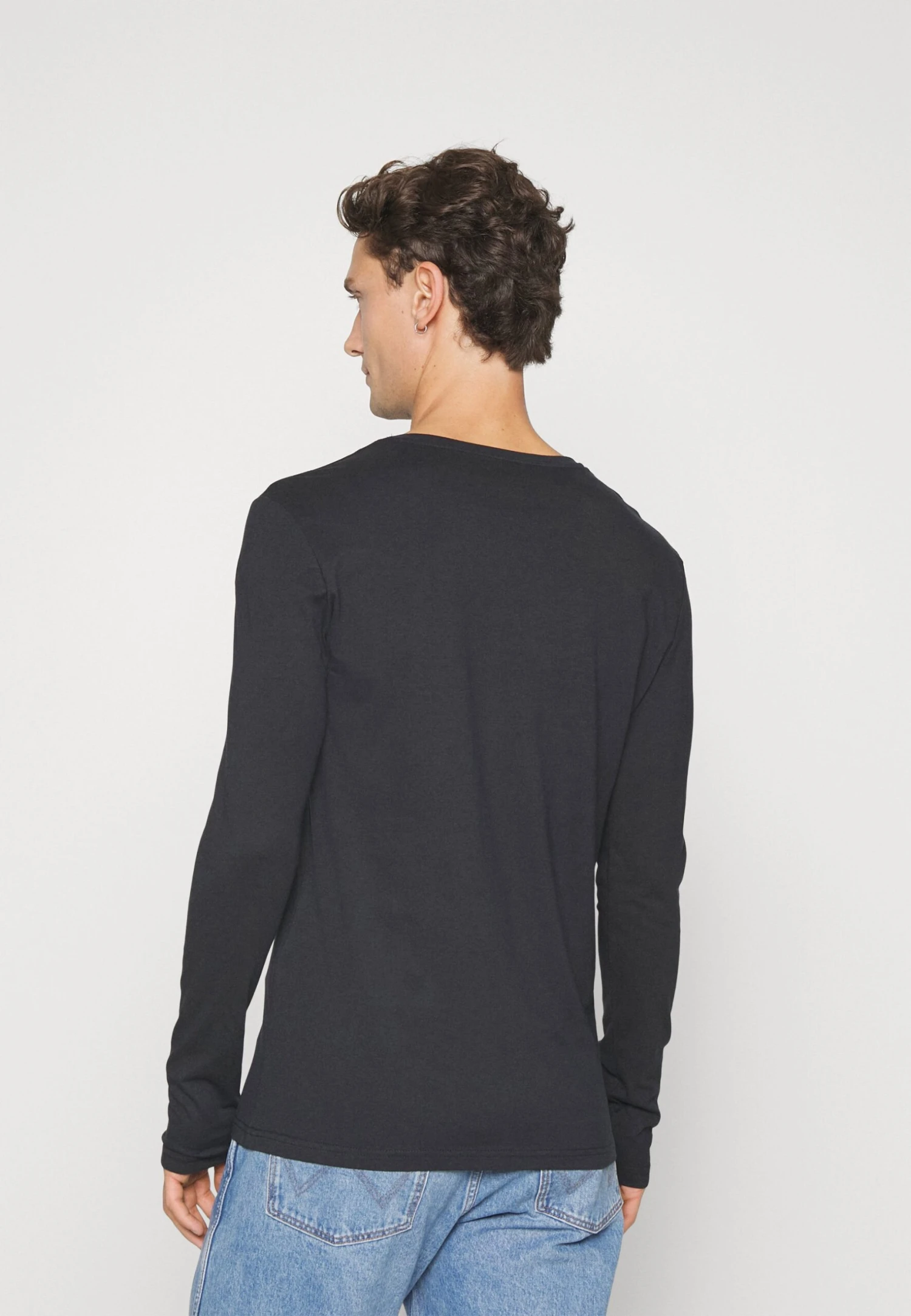 Pier One 2 Pack - Camiseta De Manga Larga - Bordeaux/Dark Blue 5 Pier One 2 Pack - Camiseta De Manga Larga - Bordeaux/Dark Blue - Imagen 3