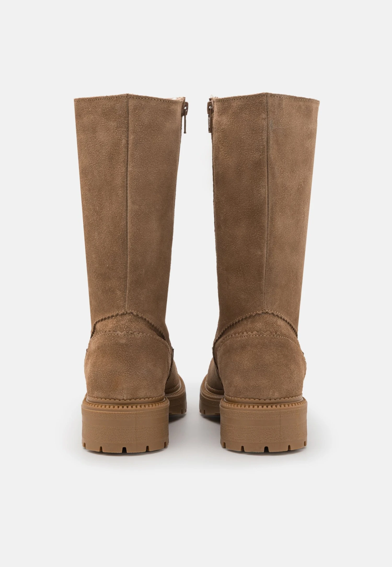Pier One Leather Winter Boot - Botas - Taupe 6 Pier One Leather Winter Boot - Botas - Taupe - Imagen 4