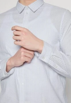 Pier One Camisa - White/Light Blue 11 Pier One Camisa - White/Light Blue -Pier One 7db8d1883bbd4a878f5fffbc50a8b01e