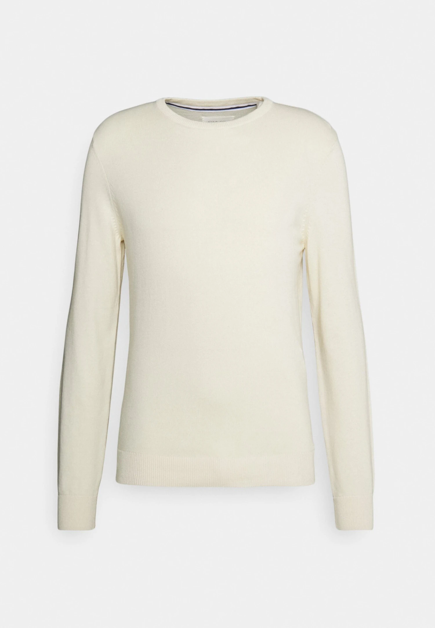 Pier One Basic Crewneck - Jersey De Punto - Off White 3 Pier One Basic Crewneck - Jersey De Punto - Off White