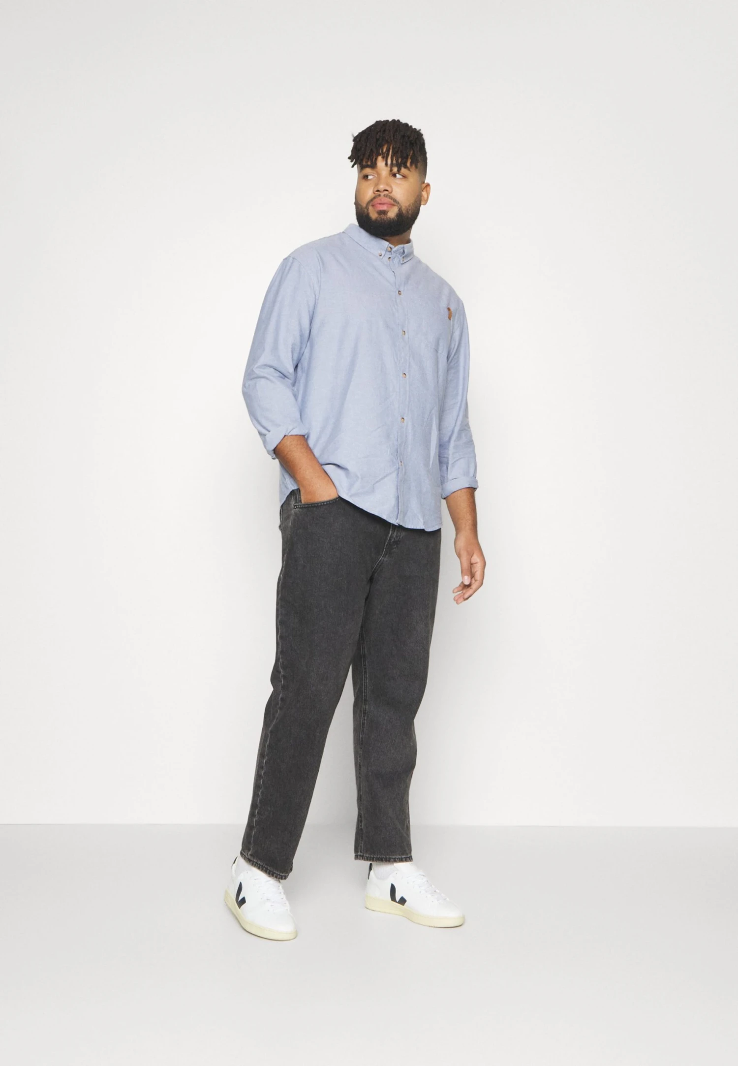 Pier One Oxford - Camisa - Light Blue 4 Pier One Oxford - Camisa - Light Blue - Imagen 2