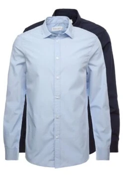 Pier One 2 Pack - Camisa Elegante - Light Blue/Dark Blue 14 Pier One 2 Pack - Camisa Elegante - Light Blue/Dark Blue -Pier One 813ad76744ab42bcb5aac84160d3aeb6