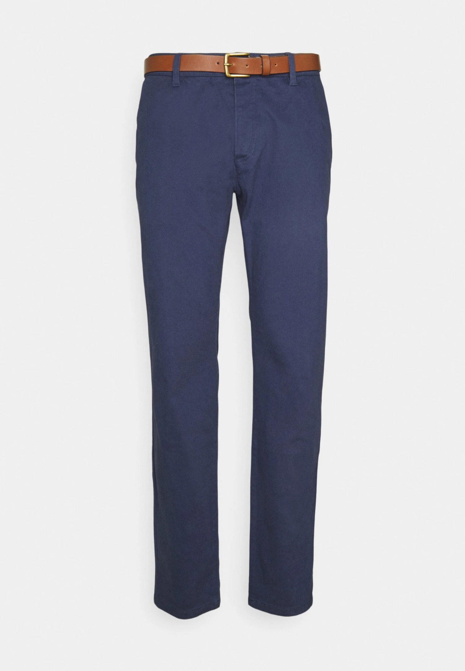 Pier One Belted - Pantalones Chinos - Dark Blue 6 Pier One Belted - Pantalones Chinos - Dark Blue - Imagen 4