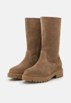 Pier One Leather Winter Boot - Botas - Taupe 10 Pier One Leather Winter Boot - Botas - Taupe -Pier One 83df9d01add942eaabb452a58120a742