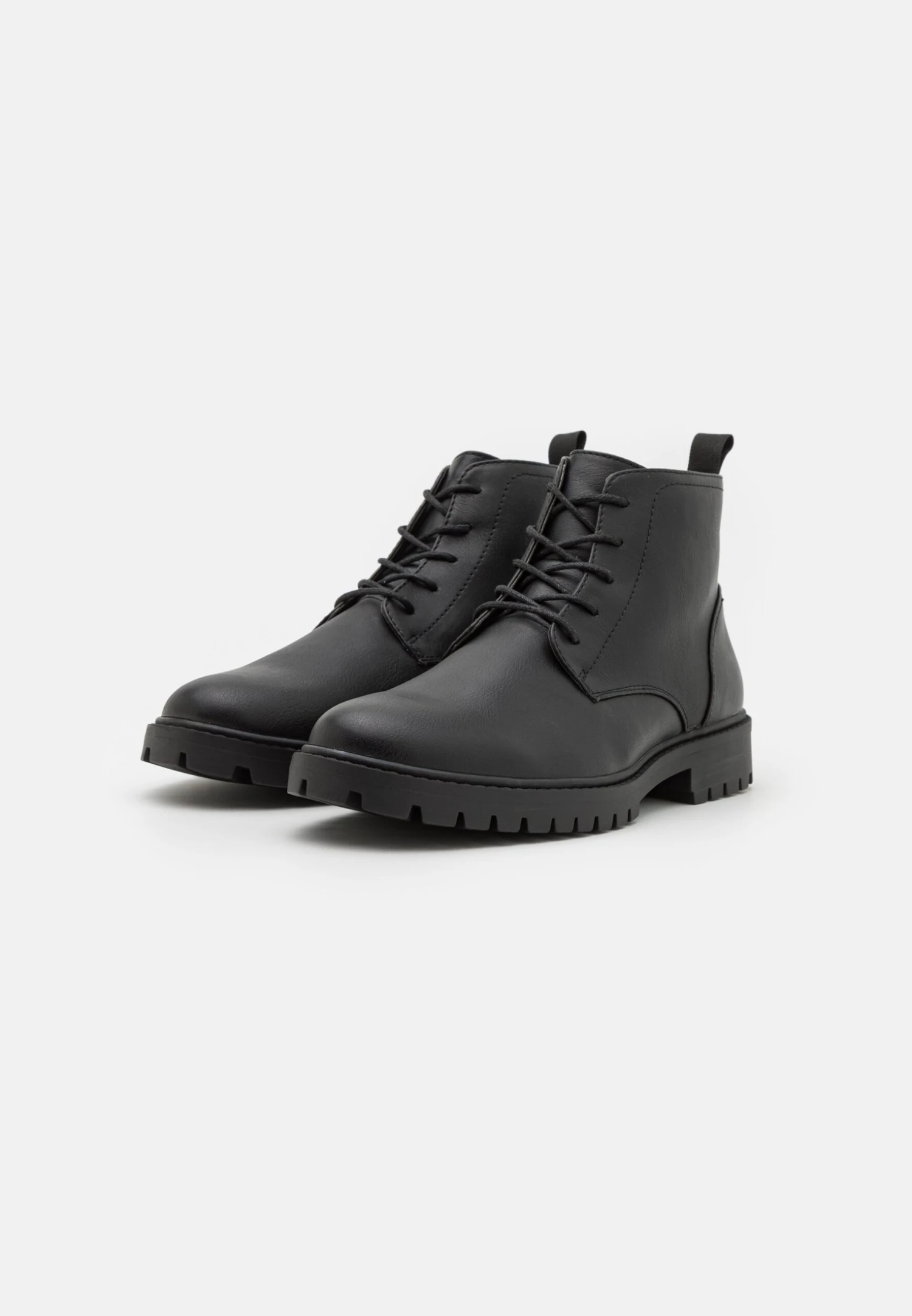 Pier One Botines Con Cordones - Black 4 Pier One Botines Con Cordones - Black - Imagen 2