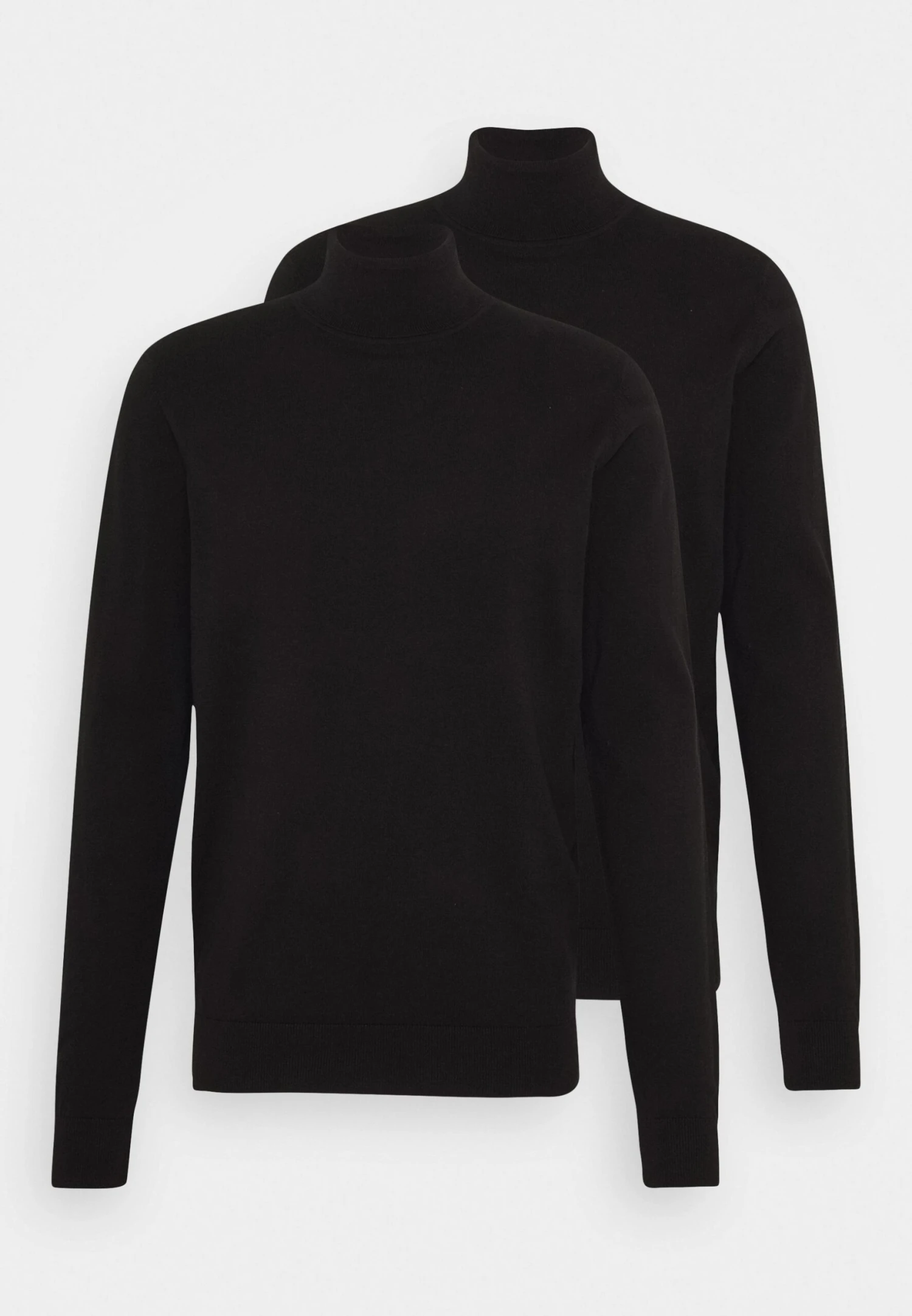 Pier One 2 Pack - Basic Turtleneck - Jersey De Punto - Black 7 Pier One 2 Pack - Basic Turtleneck - Jersey De Punto - Black - Imagen 6
