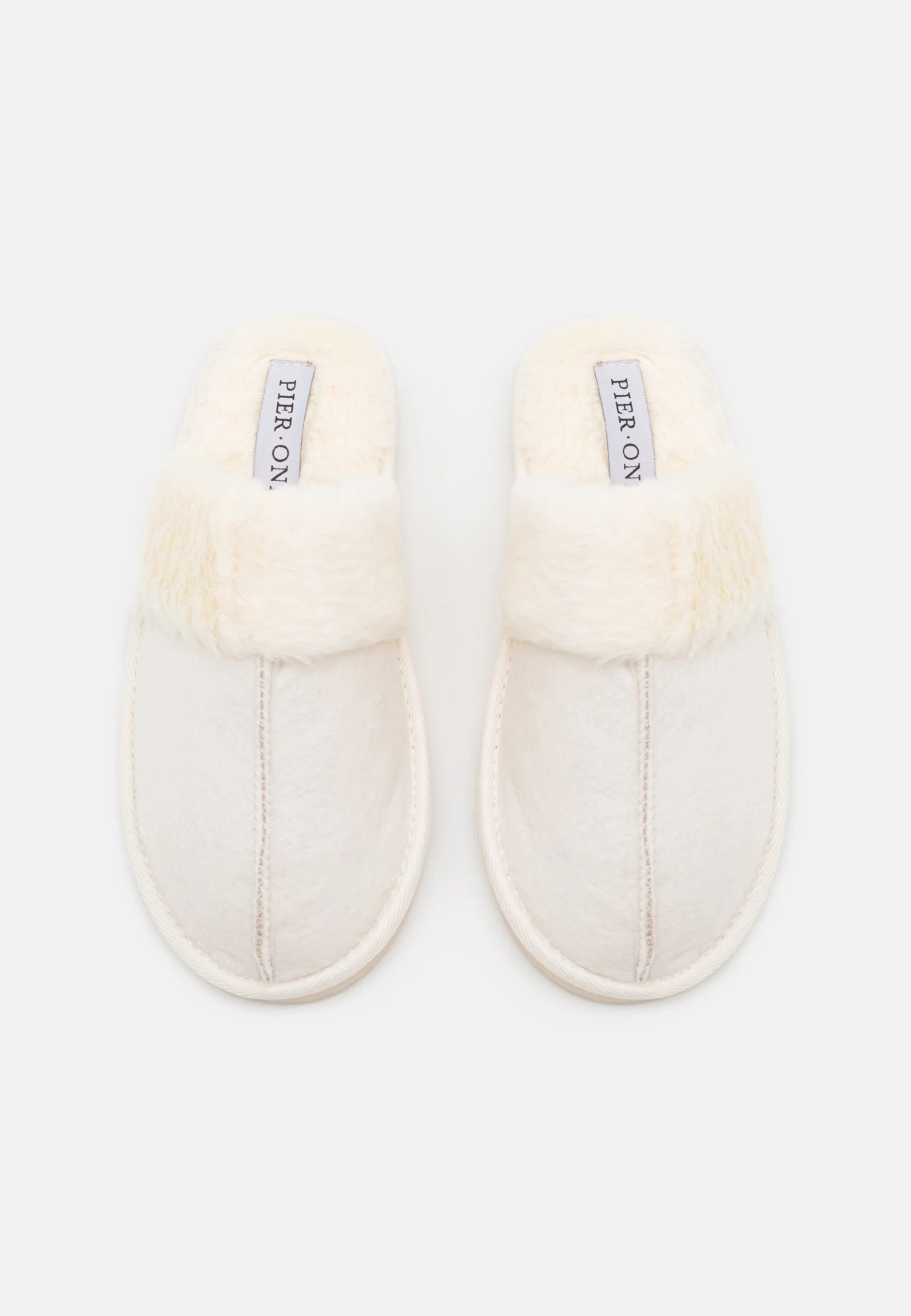 Pier One Pantuflas - Off-White 7 Pier One Pantuflas - Off-White - Imagen 5
