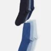Pier One 7 Pack - Calcetines - Blue, Dark Blue