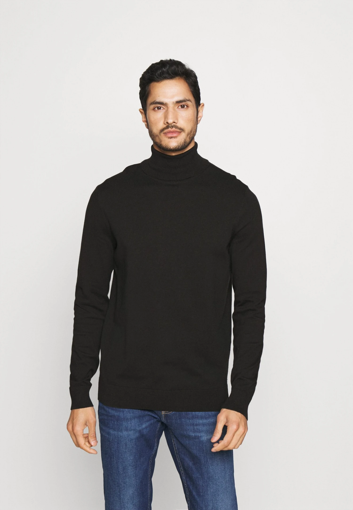 Pier One 2 Pack - Basic Turtleneck - Jersey De Punto - Black/Mottled Brown 6 Pier One 2 Pack - Basic Turtleneck - Jersey De Punto - Black/Mottled Brown - Imagen 4
