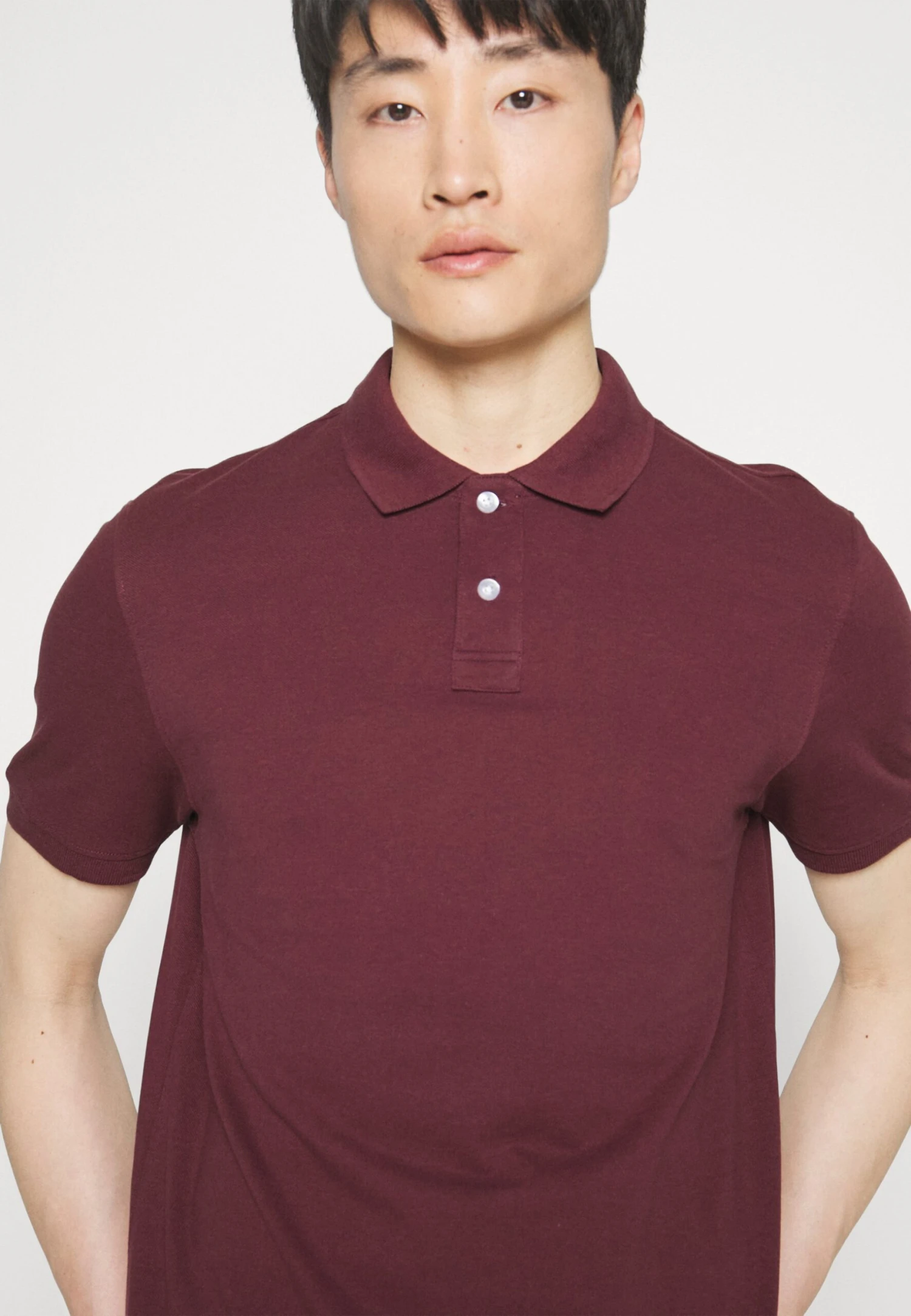Pier One Basic - Polo - Bordeaux 8 Pier One Basic - Polo - Bordeaux - Imagen 6
