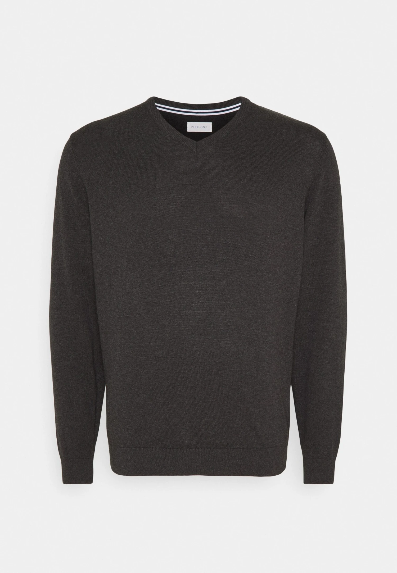 Pier One 2 Pack - Jersey De Punto - Dark Blue/Mottled Dark Grey 4 Pier One 2 Pack - Jersey De Punto - Dark Blue/Mottled Dark Grey - Imagen 2