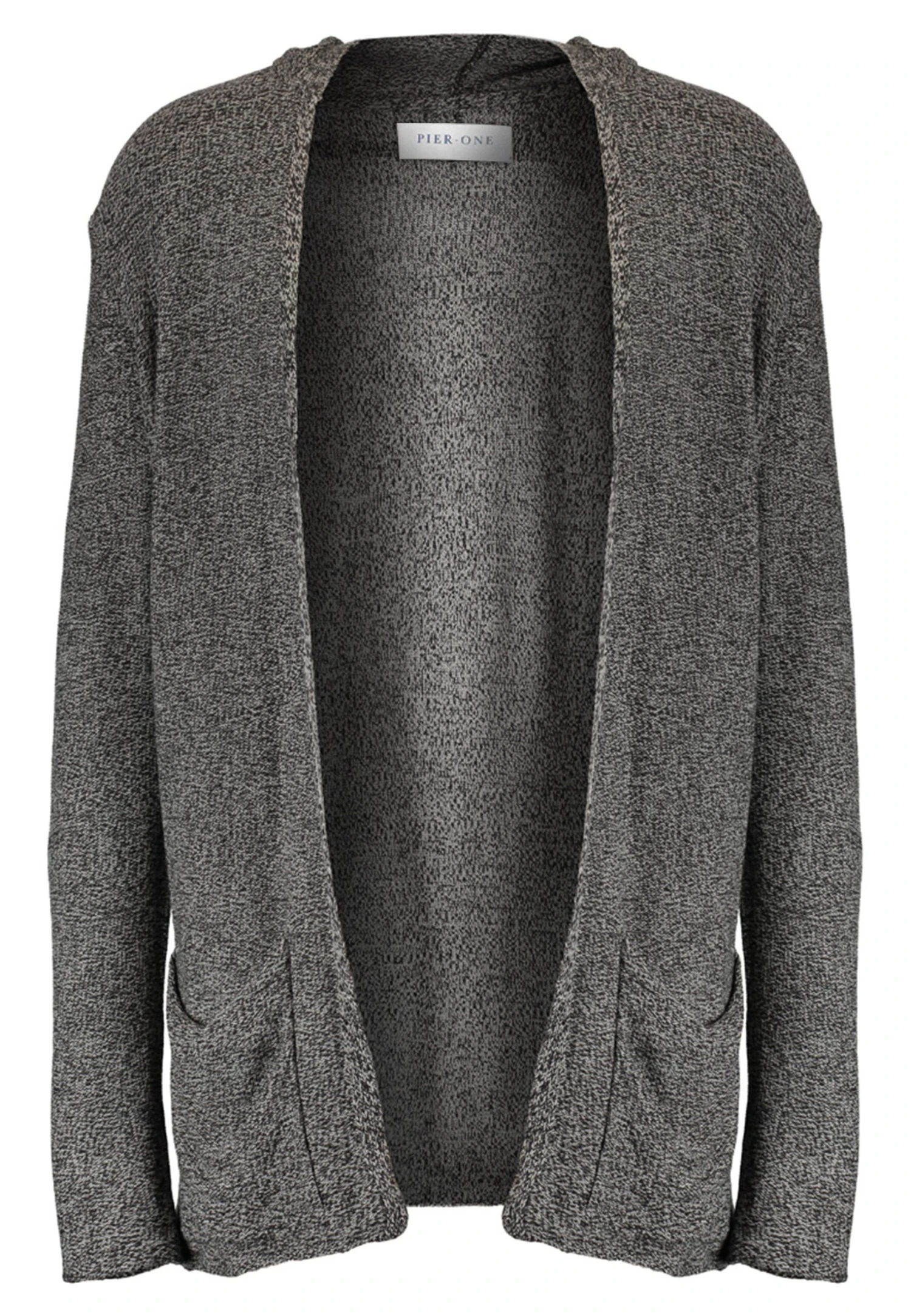 Pier One Chaqueta De Punto - Light Grey/Black 7 Pier One Chaqueta De Punto - Light Grey/Black - Imagen 5