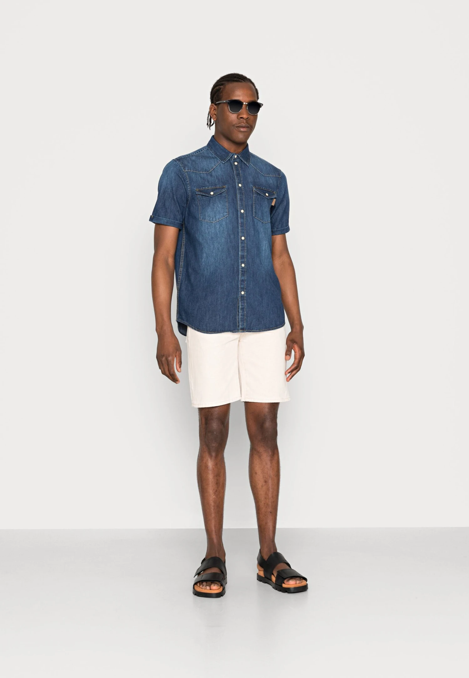 Pier One Camisa - Dark Blue 4 Pier One Camisa - Dark Blue - Imagen 2