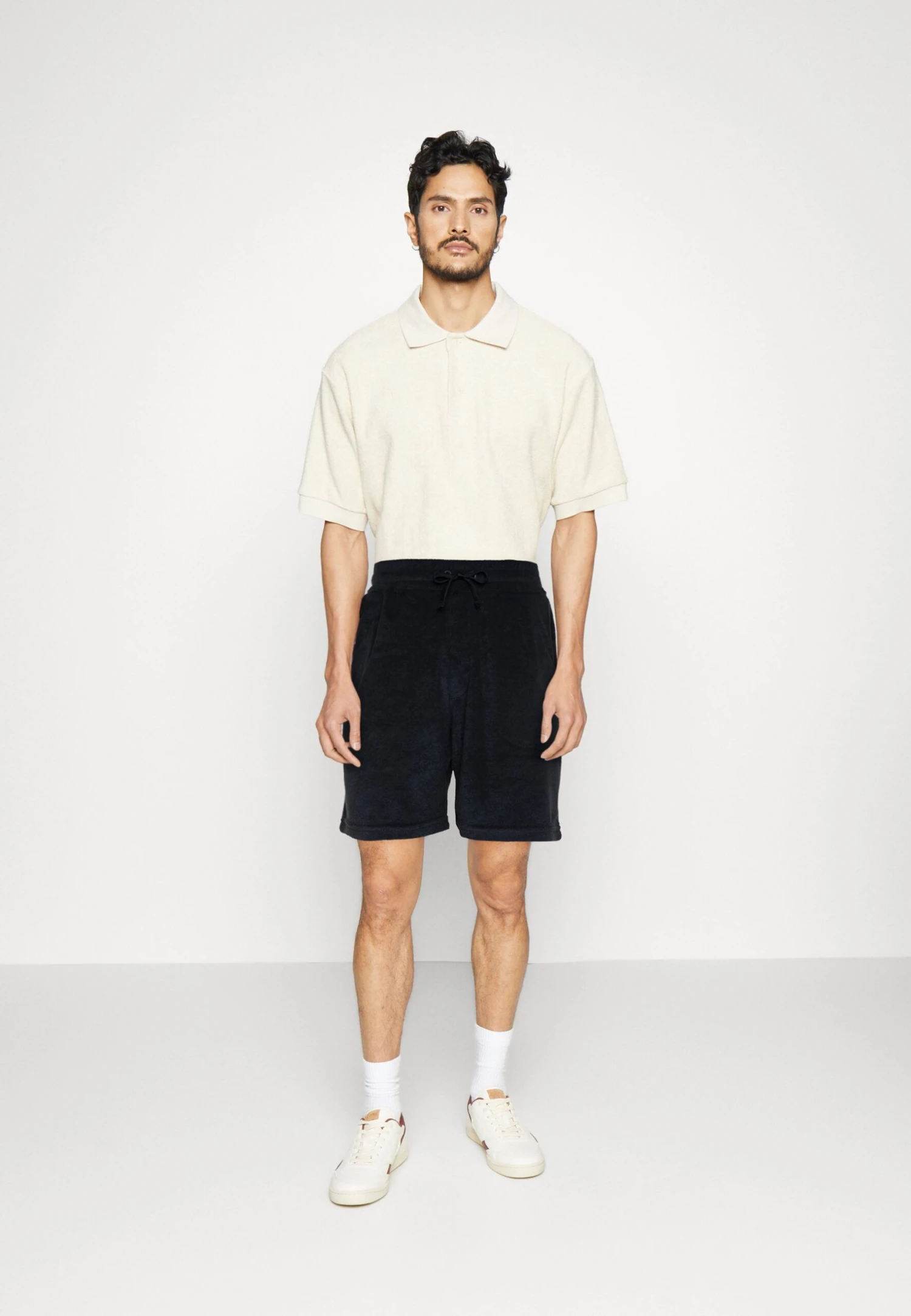 Pier One Toweling - Shorts - Dark Blue 4 Pier One Toweling - Shorts - Dark Blue - Imagen 2