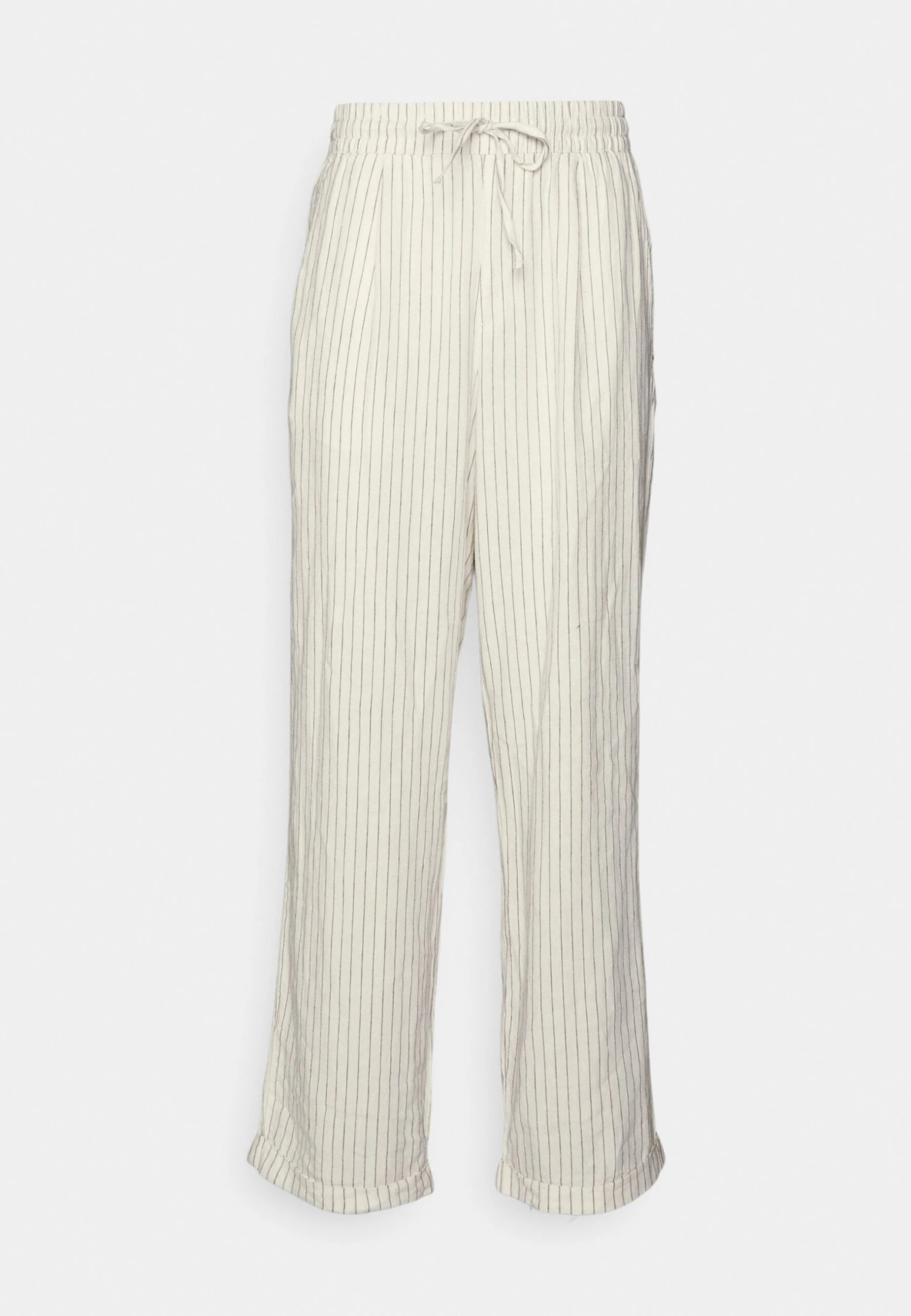 Pier One Drawcord Trousers Linen Blend - Pantalones - Off-White 6 Pier One Drawcord Trousers Linen Blend - Pantalones - Off-White - Imagen 4