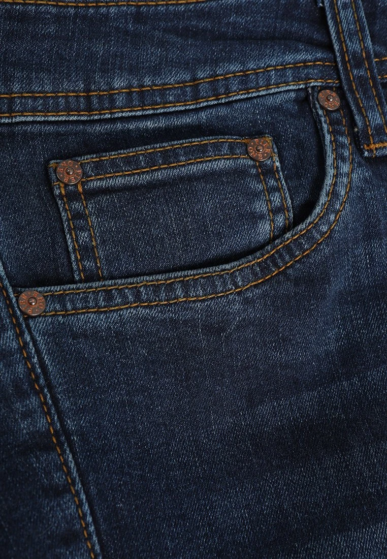 Pier One Vaqueros Slim Fit - Dark Blue Denim 7 Pier One Vaqueros Slim Fit - Dark Blue Denim - Imagen 5