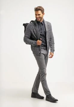 Pier One Chaqueta De Punto - Dark Grey Melange 11 Pier One Chaqueta De Punto - Dark Grey Melange -Pier One 9a088d2c532449e899aaa7f8f07949a5