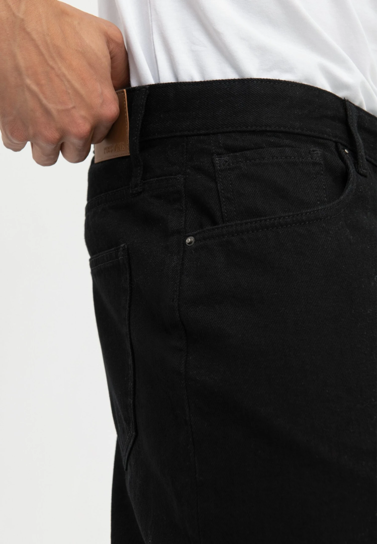 Pier One Vaqueros Boyfriend - Black Denim 8 Pier One Vaqueros Boyfriend - Black Denim - Imagen 6
