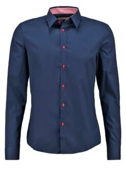 Pier One Camisa - Dark Blue/Red -Pier One 9b8be06526f7479ca5886010560f8d17