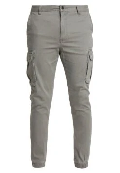 Pier One Cuffed Skinny Trouser- Pantalones Cargo - Grey 12 Pier One Cuffed Skinny Trouser- Pantalones Cargo - Grey -Pier One a09b1a92eb324dc1b90d5202c92319c0