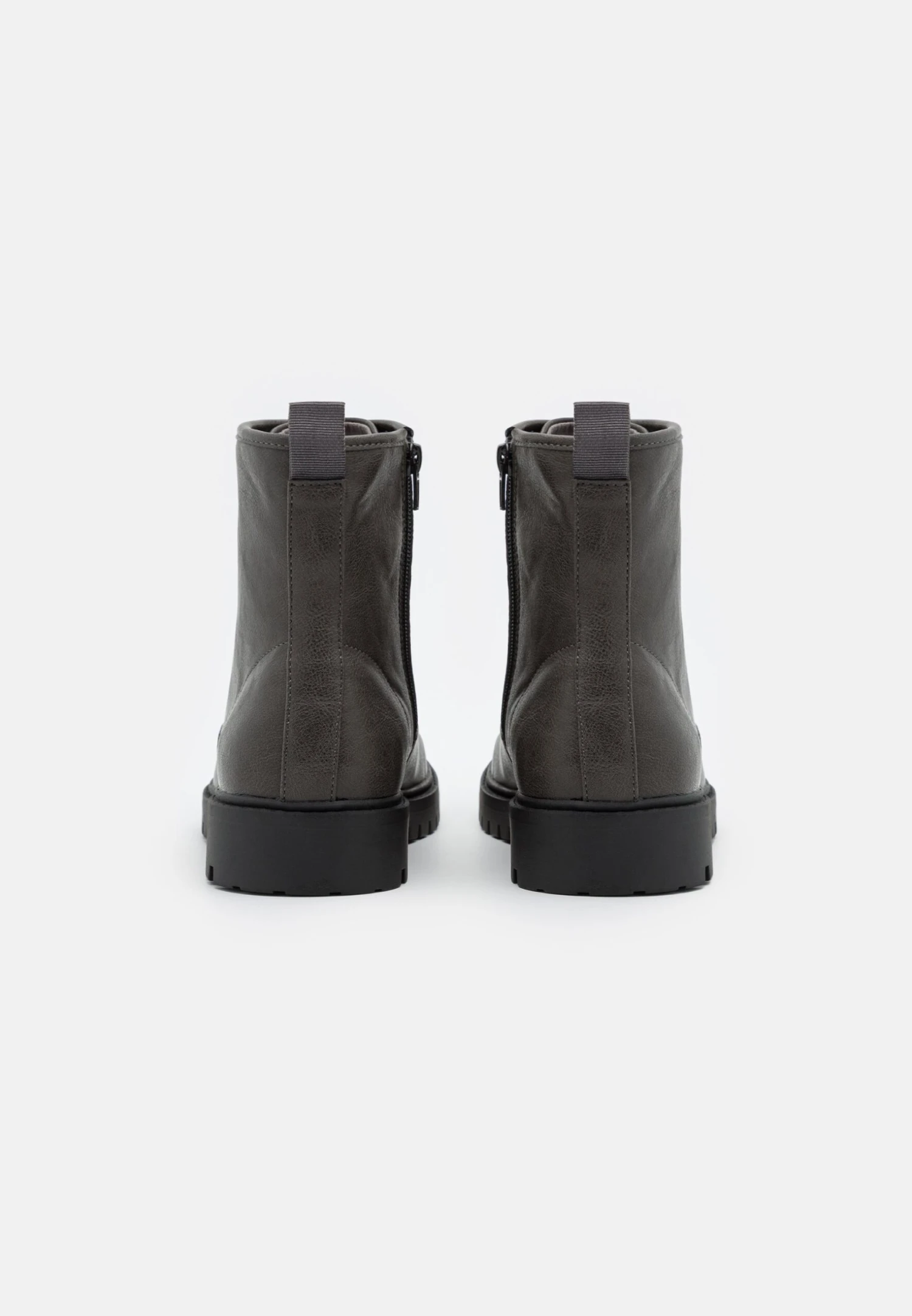 Pier One Unisex - Botines Con Cordones - Grey 5 Pier One Unisex - Botines Con Cordones - Grey - Imagen 3