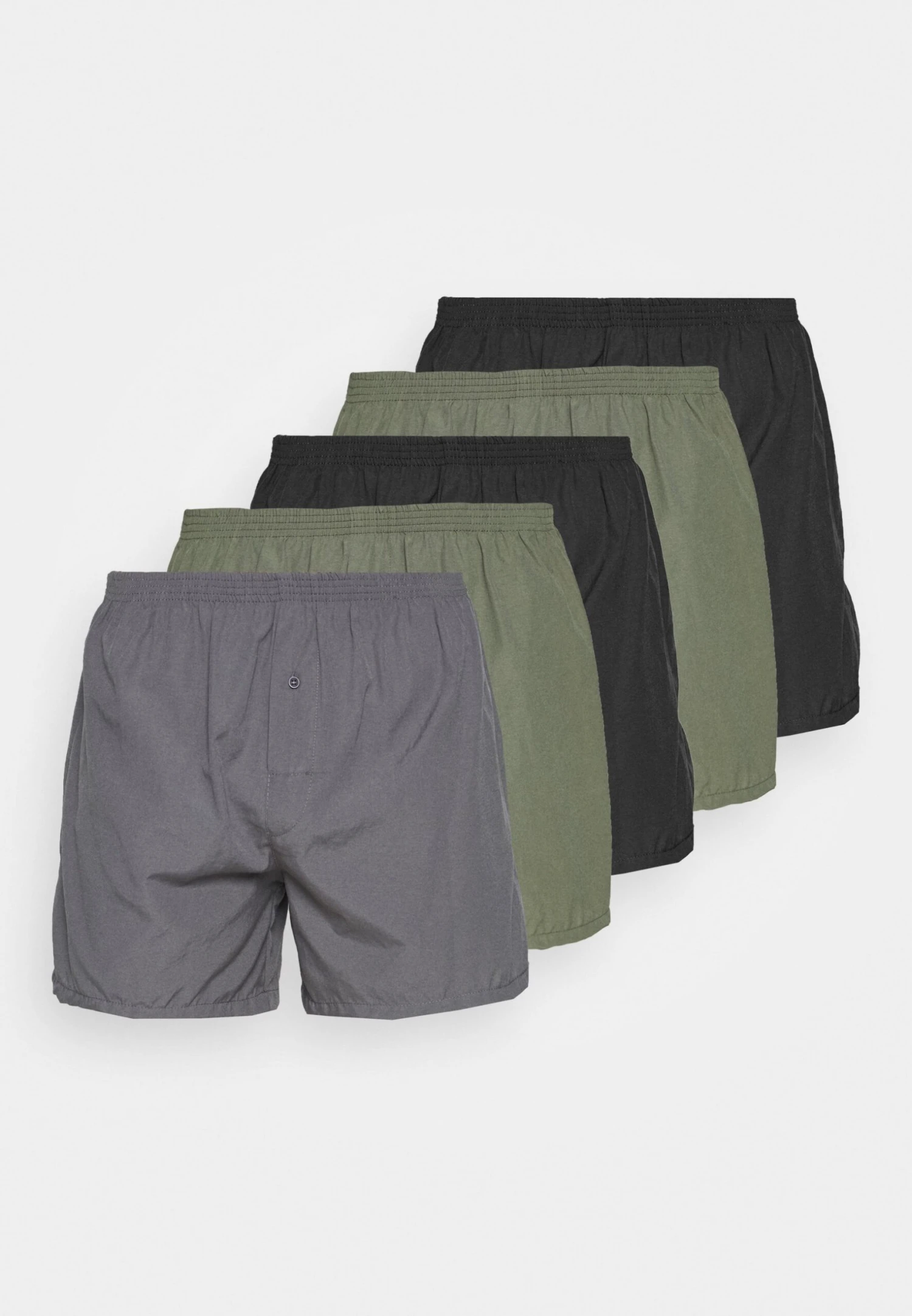 Pier One 5 Pack - Boxer - Black/Khaki/Dark Grey 7 Pier One 5 Pack - Boxer - Black/Khaki/Dark Grey - Imagen 5