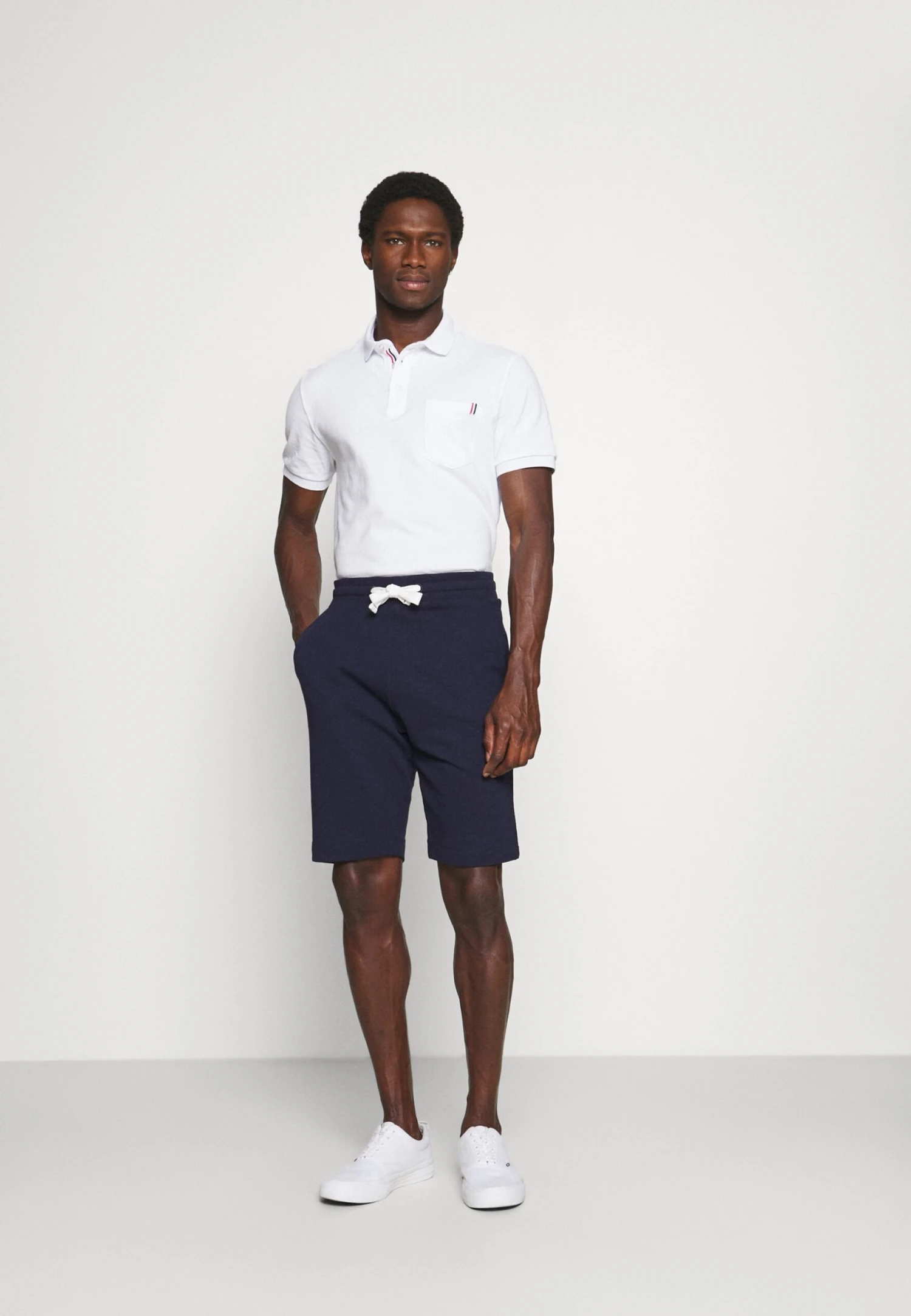 Pier One Tricolore Trim- Polo - White 4 Pier One Tricolore Trim- Polo - White - Imagen 2