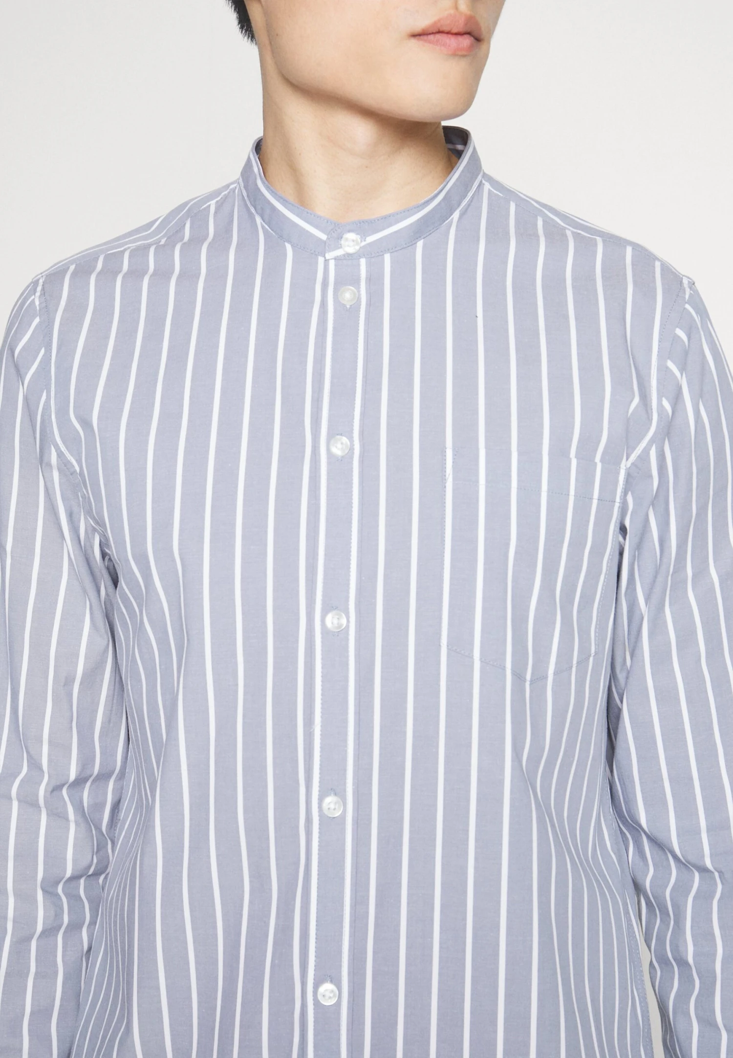 Pier One Muscle Fit Stand- Camisa - Blue 8 Pier One Muscle Fit Stand- Camisa - Blue - Imagen 6