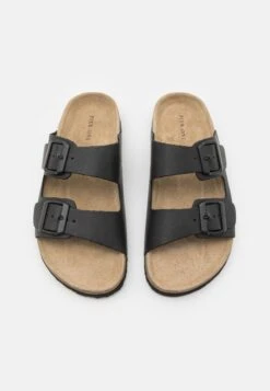 Pier One Leather Unisex - Sandalias Planas - Black 11 Pier One Leather Unisex - Sandalias Planas - Black -Pier One b061839407e54921b9ac97b19ac0e9c5